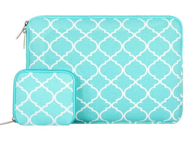 Quatrefoil Ice Blue