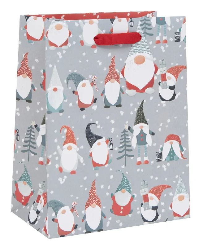 Christmas Gift Bag - Medium Grey Gonk