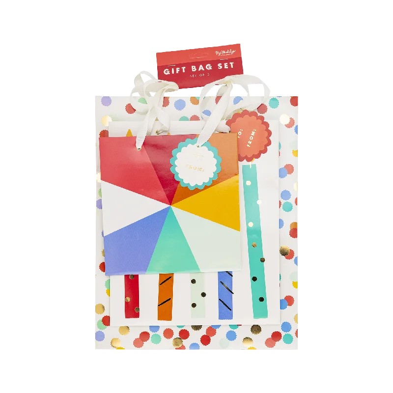 PLBDY12 - Birthday Gift Bag Set - 3 sizes