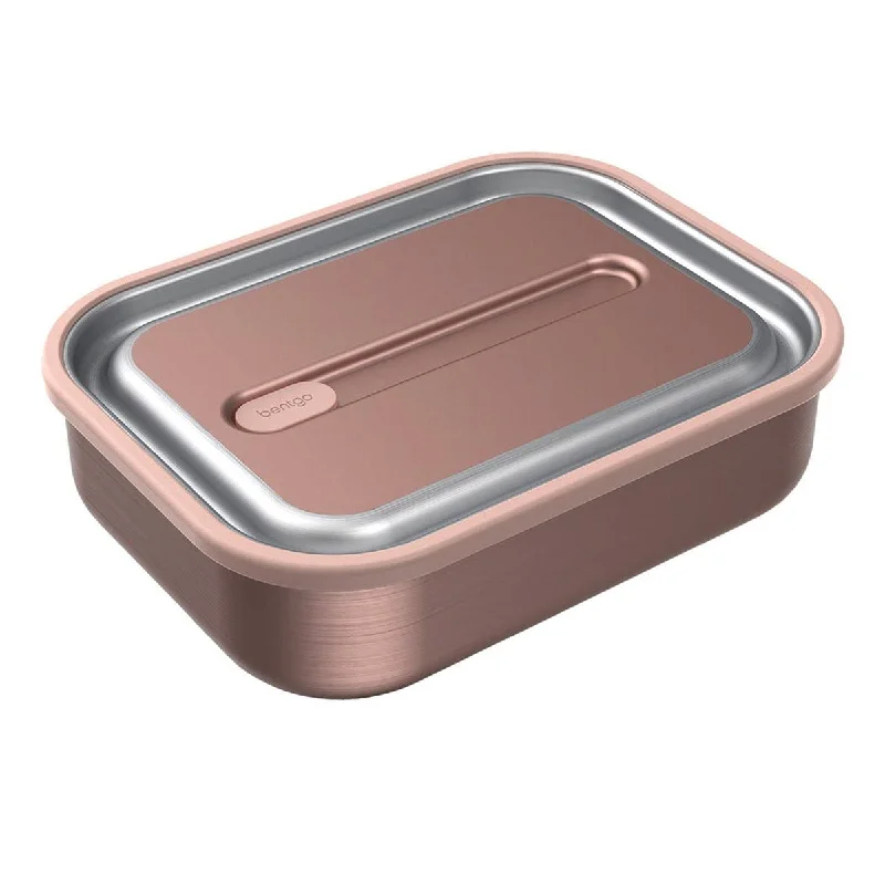 Bentgo Stainless Steel Leak-Proof Lunch Box Rose Gold 1.2L