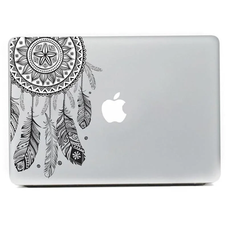 Native American Feather Laptop Sticker