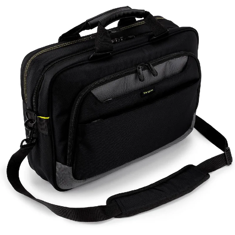 City Gear 15.6" Topload Laptop Case - Black