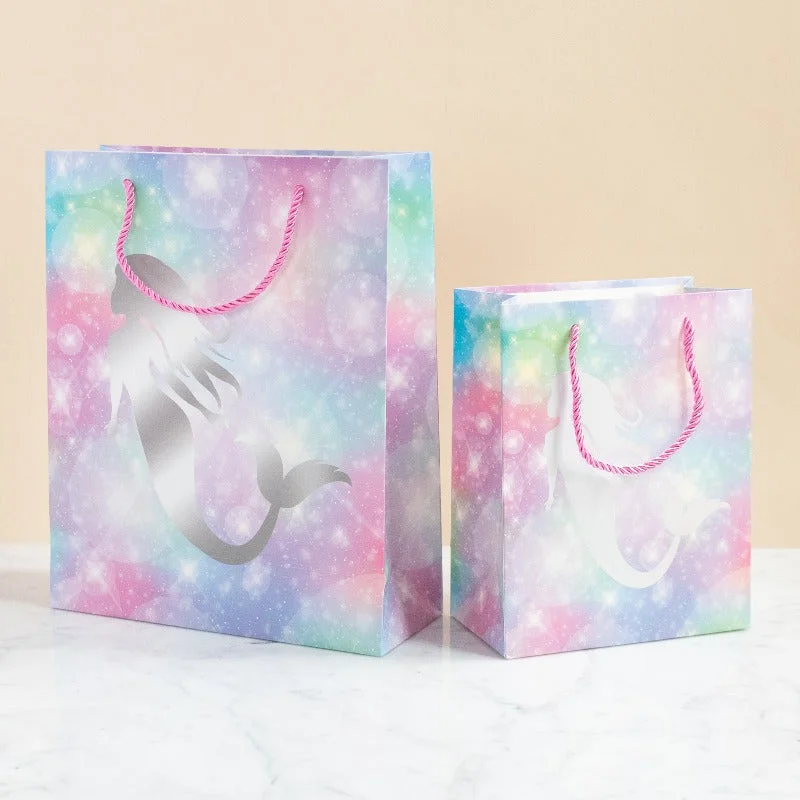 Colorful Mermaid Gift Bag (Set of 4)