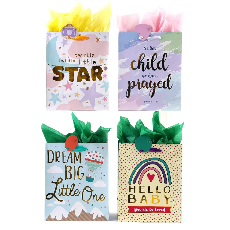 Large Baby Party Hot Stamp Bag, 4 Designs