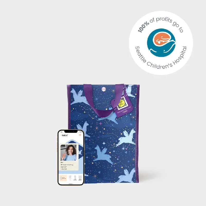 Soar | Medium | Reusable Gift Bag + QR Greeting Card