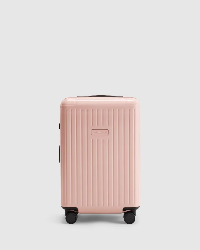 Carry On Expandable Suitcase - Whisper Pink