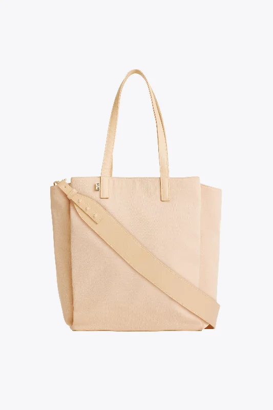 The Commuter Tote in Beige