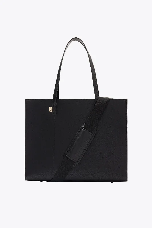 The Large Work Tote in Black