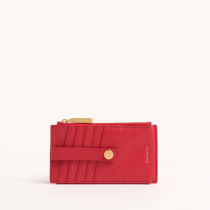 210 West | Poppy Red/Brushed Gold