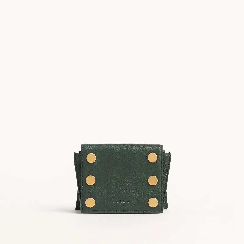 Allen Wallet | Green Room Pebble/Brushed Gold