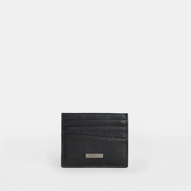 Cambria Card Case | Black/Gunmetal