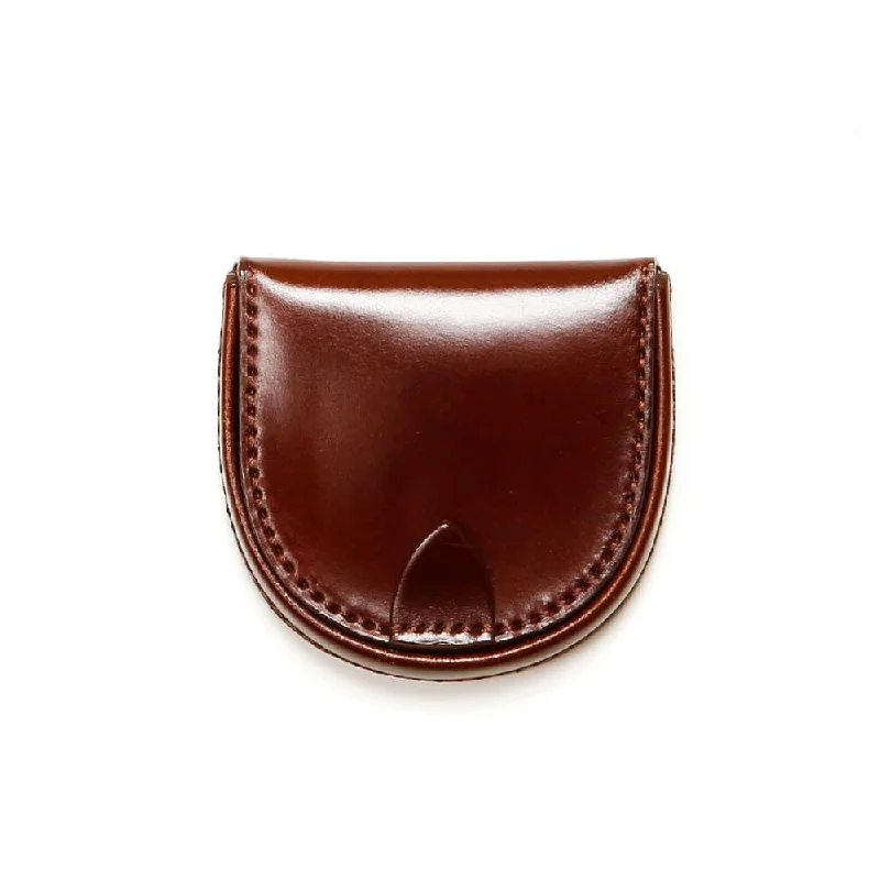 Cordovan Heel Coin Purse