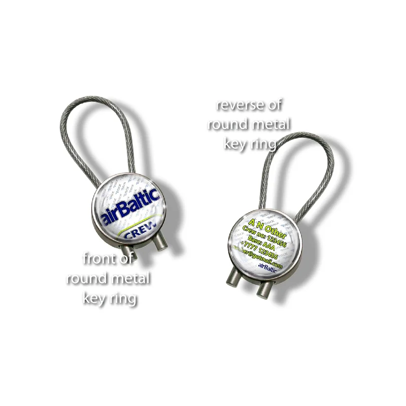 Air Baltic Logo Keyrings