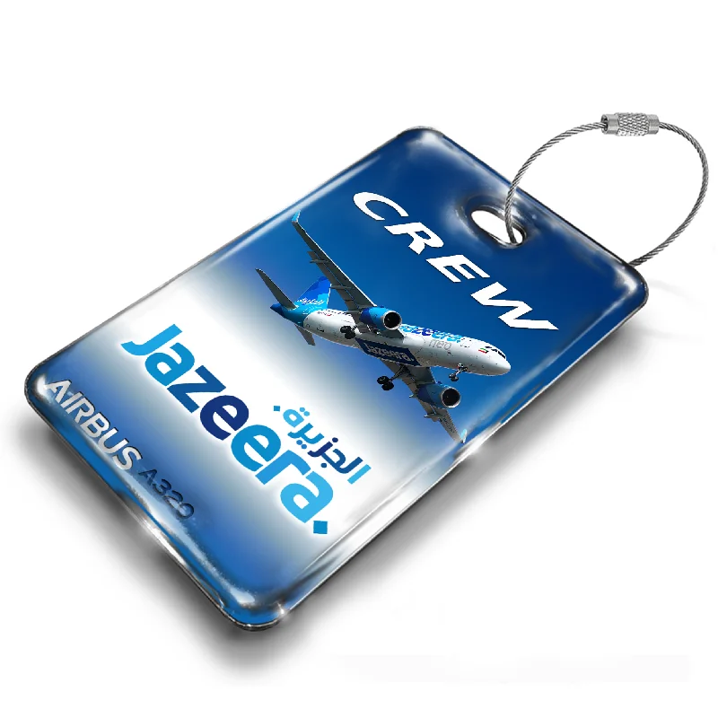 Jazeera Airways A320 Landscape Luggage Tag