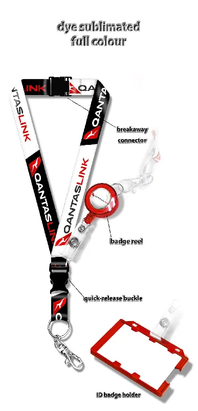 Qantaslink Logo Lanyard