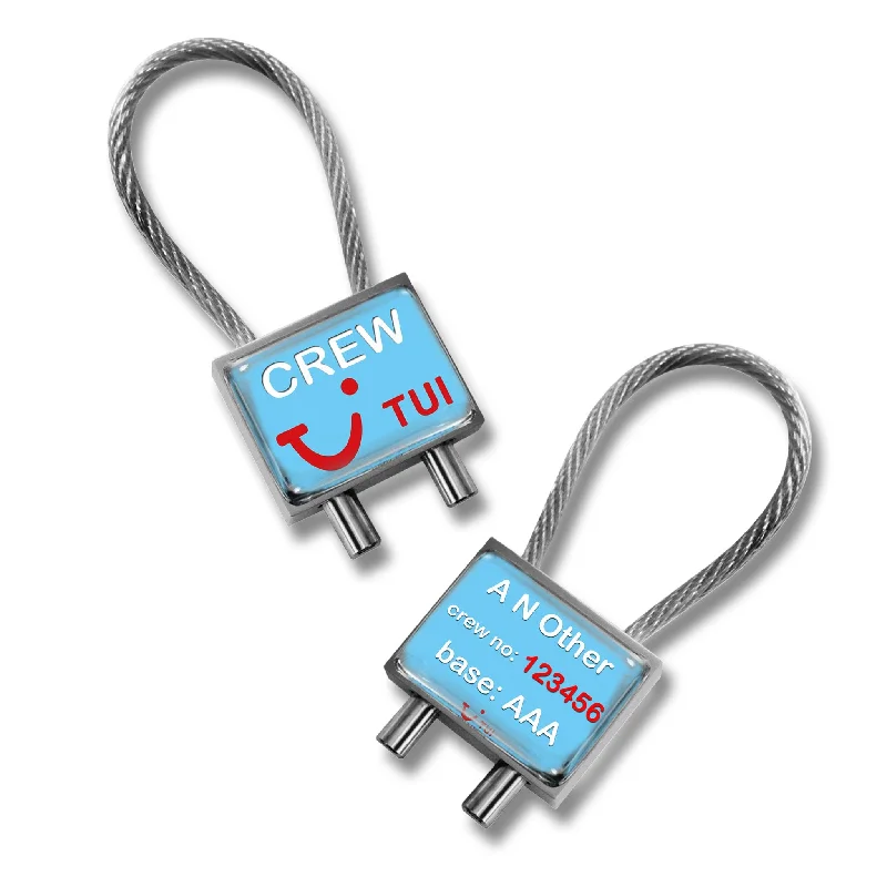 TUI Logo Metal Keyrings