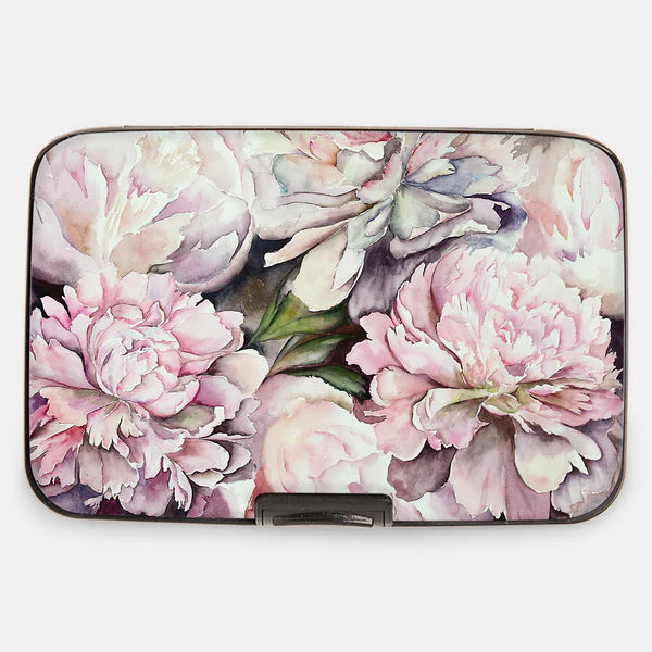 Peonies RFID Armored Wallet