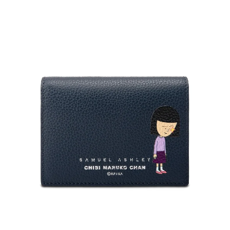 Samuel Ashley x Chibi Maruko Chan Bi-fold Leather Wallet