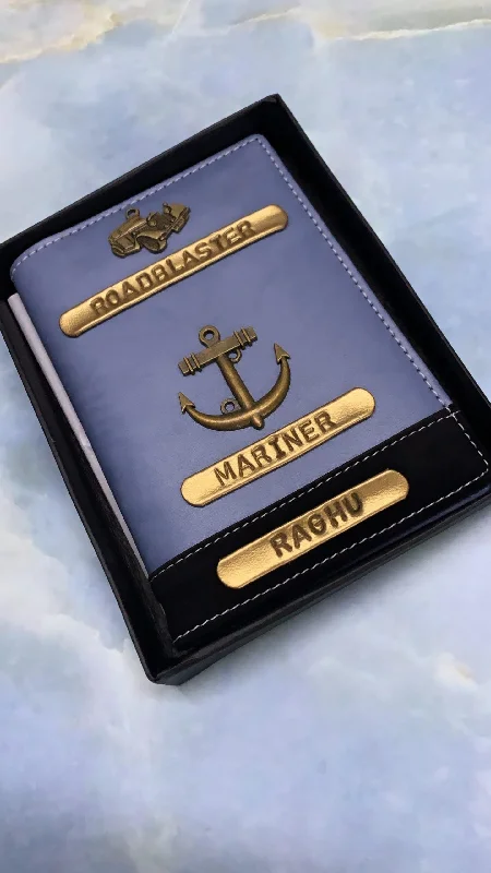 Personalised  Dual Tone Passport Cover