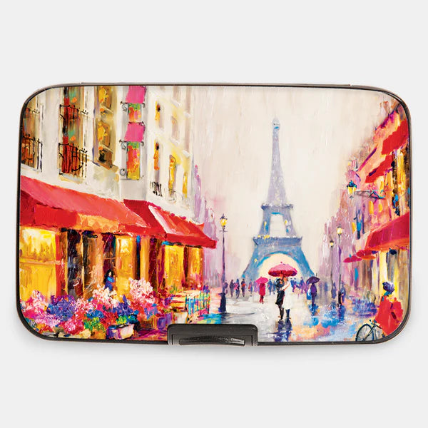 Travel Paris Eiffel Tower RFID Armored Wallet