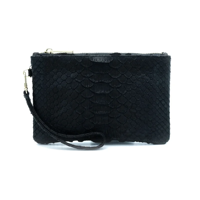 Karon Onyx Wristlet Pouch