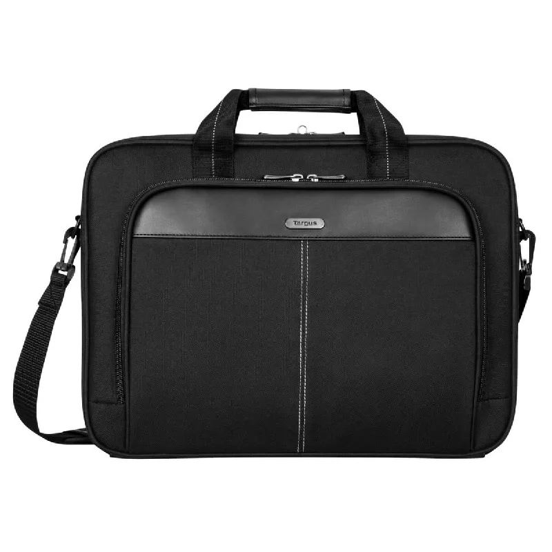 15.6" Classic Slim Briefcase - Black