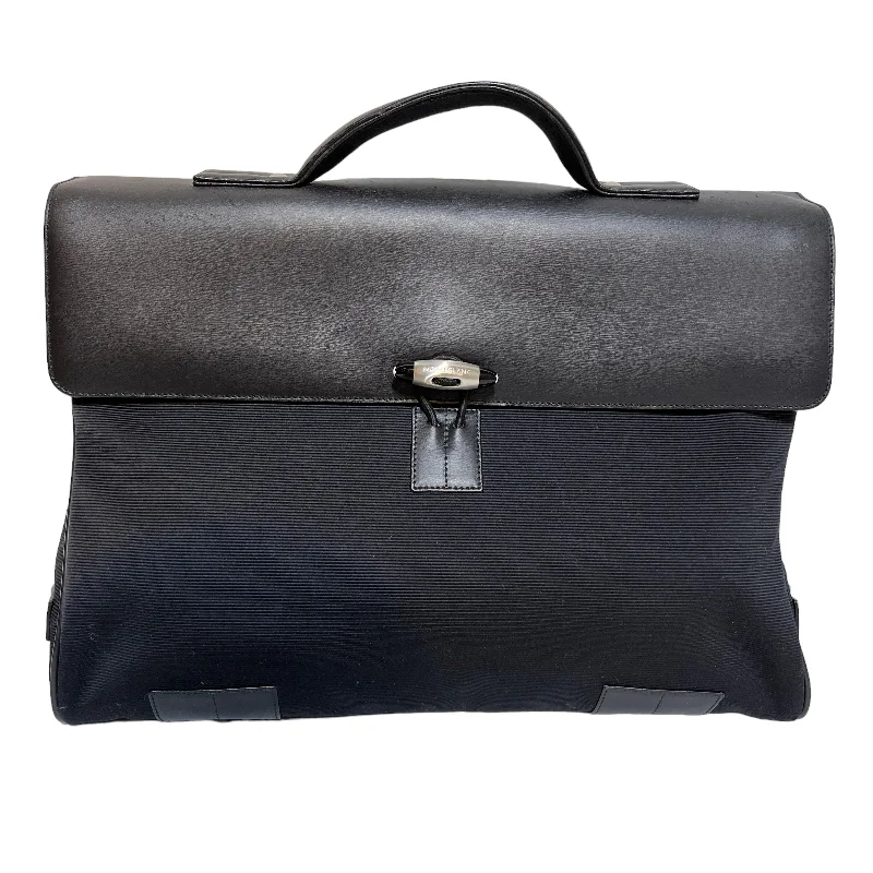 MONTBLANC/Briefcase/--/Plain/Leather/BLK/M [Designers] Essentials/