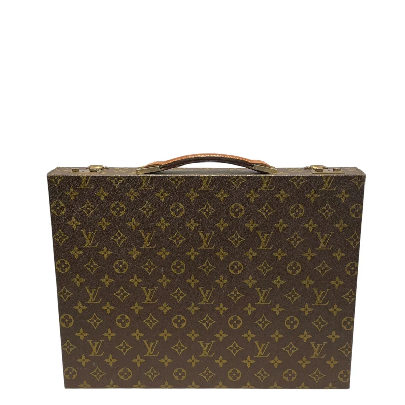 LOUIS VUITTON/Briefcase/Monogram/Leather/BRW/Vintage Monogram Briefcase