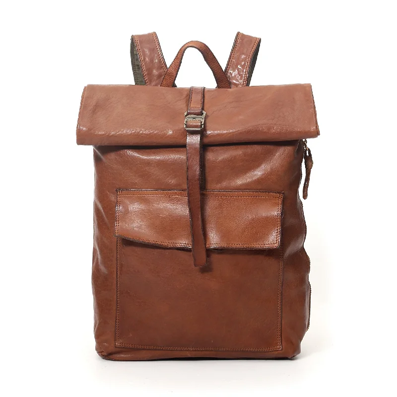 Campomaggi Leather Rolltop Rucksack