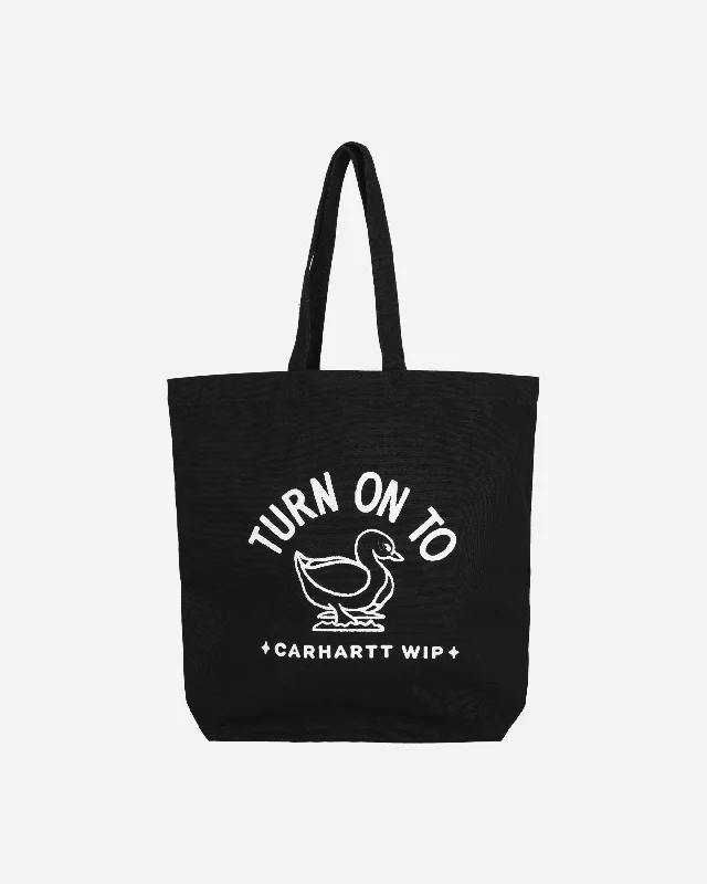 Stamp Tote Bag Black