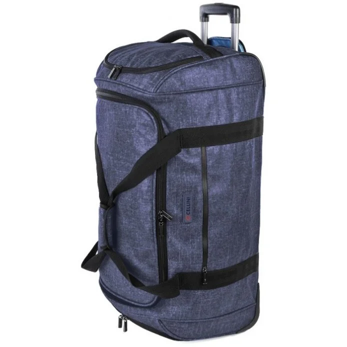 Cellini Origin 75cm Large Trolley Duffle Blue