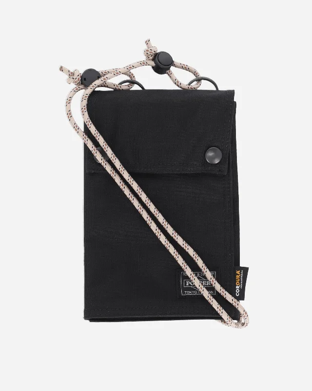 Porter Cordura Nylon Pochette Black