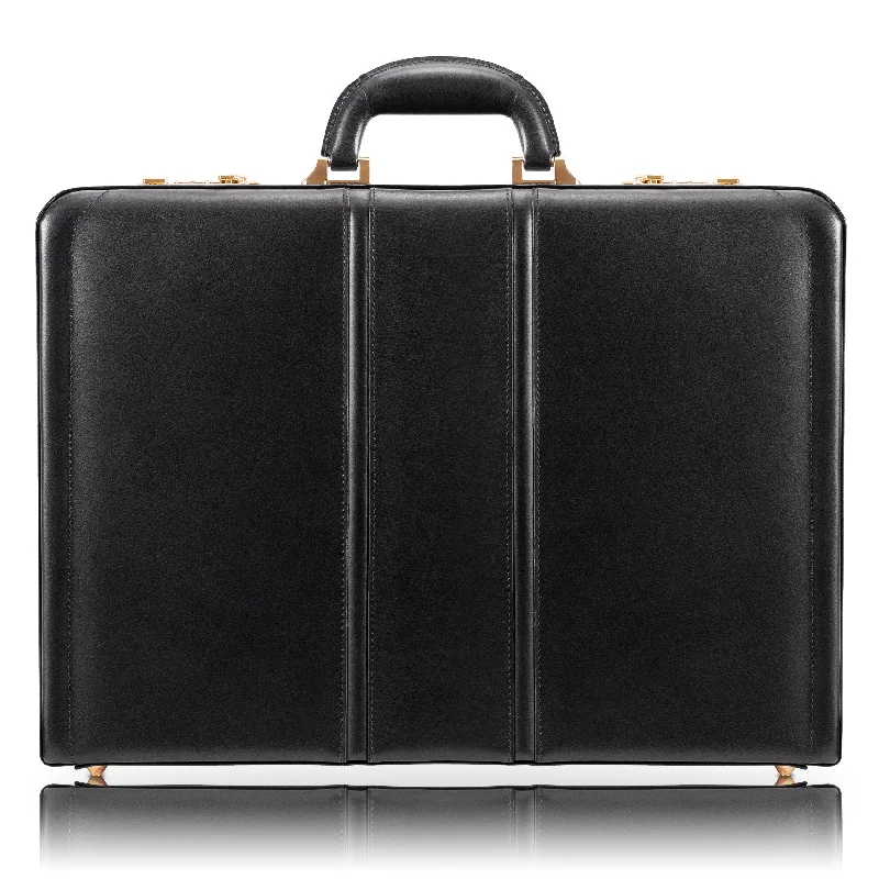 DALEY | 4.25” Leather Attaché Briefcase