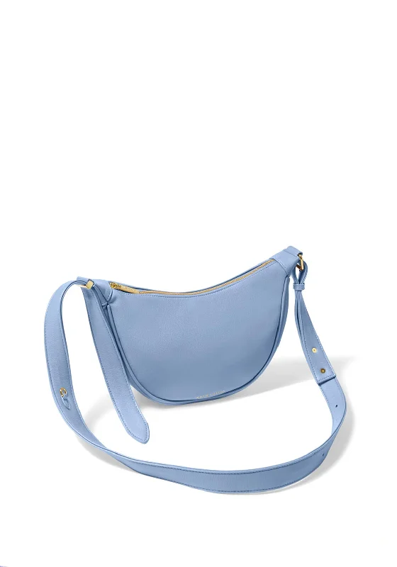 Katie Loxton Harley Sling Saddle Bag, Cornflower Blue