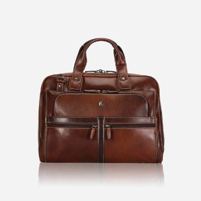 Large Multi Compartment Briefcase