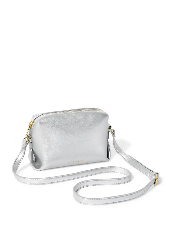 Katie Loxton Lily Crossbody Bag, Silver