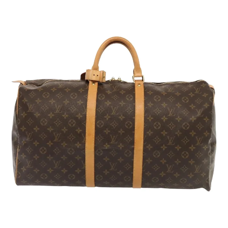 Louis Vuitton Keepall 55  Canvas Travel Bag (Pre-Owned)