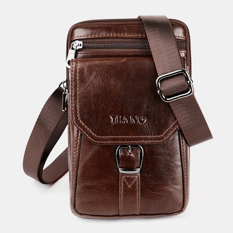 Men Vintage Shoulder Bag Crossbody Bag Waist Bag Phone Bag