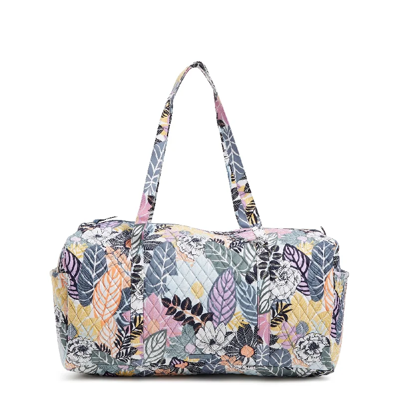 Outlet Cotton Large Traveler Duffel