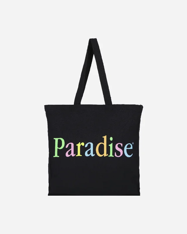 Colors Logo Tote Bag Black