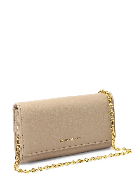 Katie Loxton Ruby Chain Crossbody Purse, Light Taupe