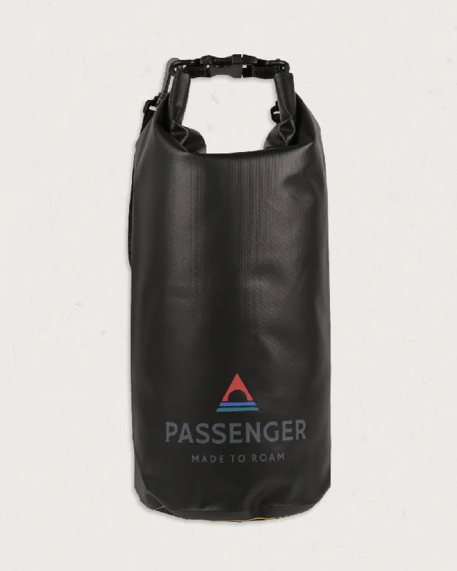 Tide 10L Recycled Dry Bag - Black