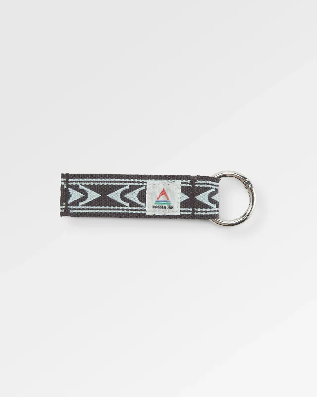 Travel Key Ring - Stepping Stone - Surf Spray/Charcoal