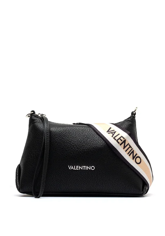 Valentino Zero Triple Compartment Crossbody Bag, Beige