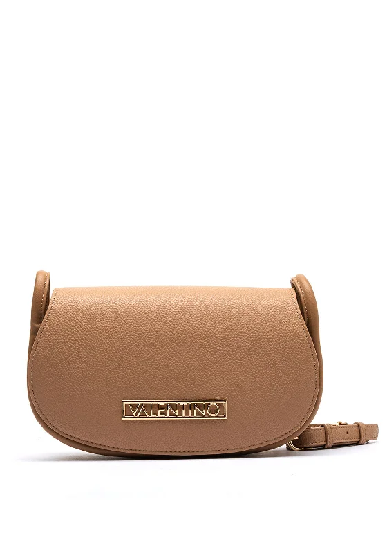 Valentino Vinile Loop Detail Crossbody Bag, Beige