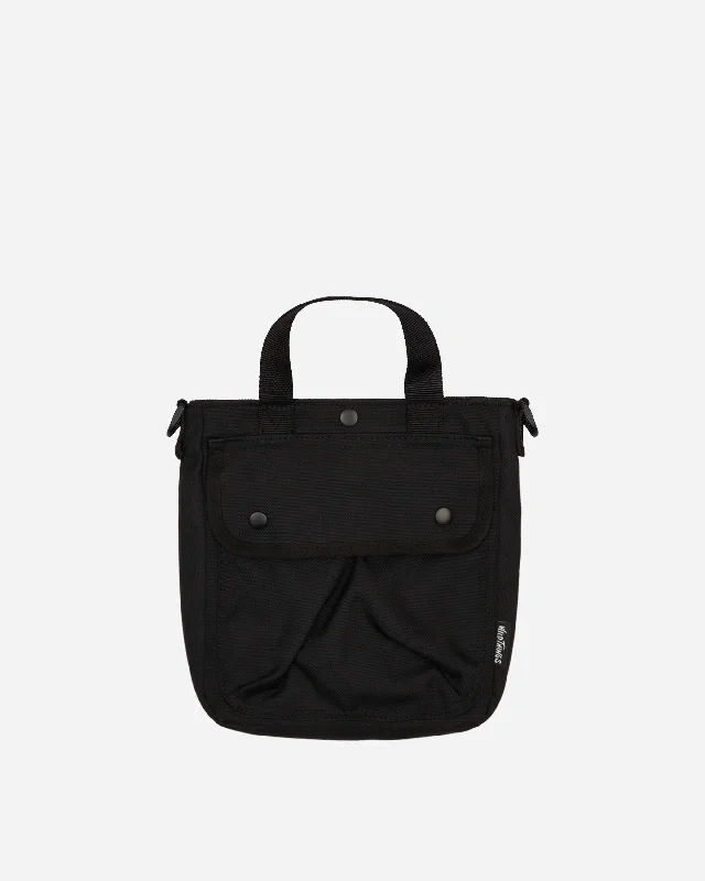 Cordura 2Way Shoulder Bag Black